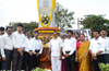 Koti-Chennaya circle at Nandigudda inaugurated.